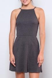  Ribbed Fit-and-flare Dress