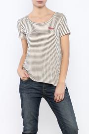  Introvert Striped Tee