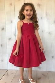  Red Simple Dress