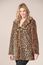  Faux Fur-leopard Jacket
