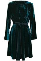  Green Velvet Dress