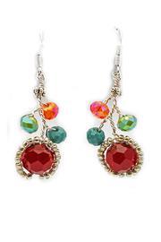  Multi-color Earrings