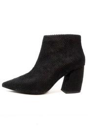  Textured Black Booties