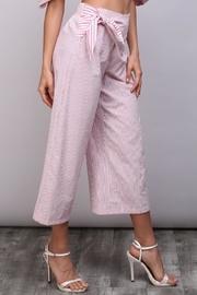  Stripe Tie Pants