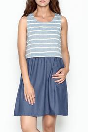  Blue And White Dress