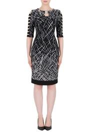  Geometric Cutouts Dress