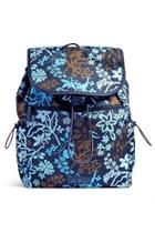  Java Floral Drawstring Backpack