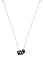  Grey Rose Bouquet Necklace