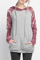  Velvet Sleeve Hoodie