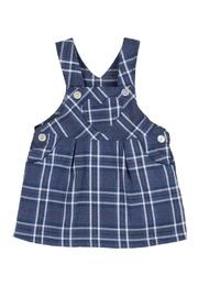  Blue Tartan Pinafore Dress