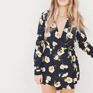  Marisa Flower Print Romper