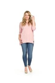  Zip Ribbed Sweater