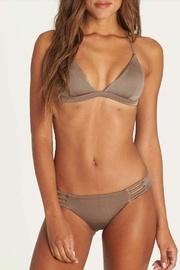  Metallic Bikini Top