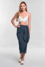  Gauze Wrap Skirt