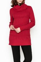  Cable Knit Sweater Tunic