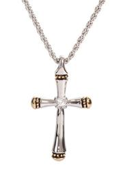  Canias-collection Single-row Cross-necklace