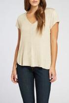  V-neck Hi-low Tee