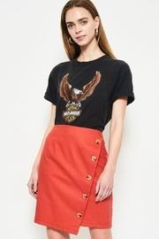 Red Button Skirt