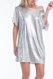  Sequin T-shirt Dress