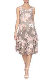  Tan Floral Dress