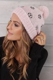  Mini Soccer Balls Pom Pom Hat