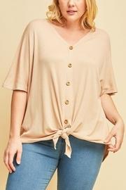  Wooden Button Top
