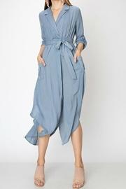  Asymmetrical Tie Dress