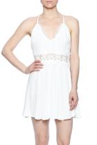 White A-line Dress