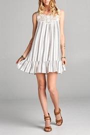  Laced Yoke Dress