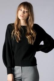  Trumpet Sleeve Sweater
