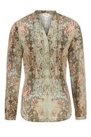  Pink Printed Blouse