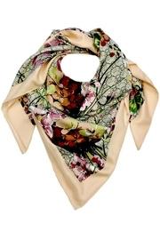  Square Floral Scarf