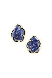  Blue Lapis Studs