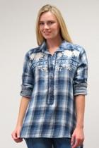  Plaid Popover Top