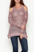  Maroon Knit Sweater