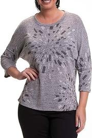  Silver Grey Crew Neck Sweater