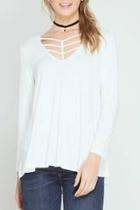  White Spaghetti Front Top