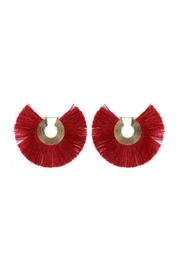  Fringe Fan Earring