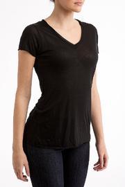  Soft-knit V-neck Tee