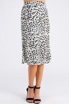  Cheetah Print Skirt