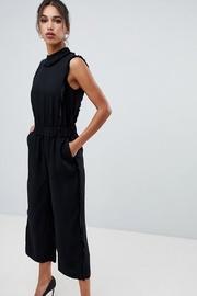  Black Fringe Jumpsuit