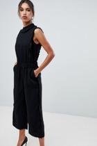  Black Fringe Jumpsuit