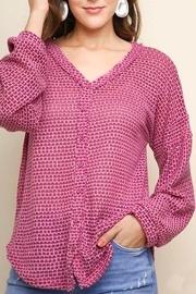  Waffle Knit Buttondown