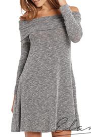  Fold Over Shoulder Dress