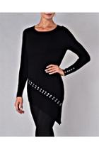 Studded Black Sweater