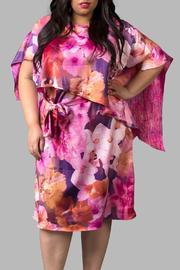  Drape Dress Pink
