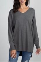  Charcoal Soft Sweater