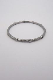  Silver Tone Bangle