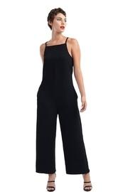  Woven Spaghetti Jumpsuit