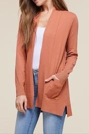  Stone Cold Cardi-salmon